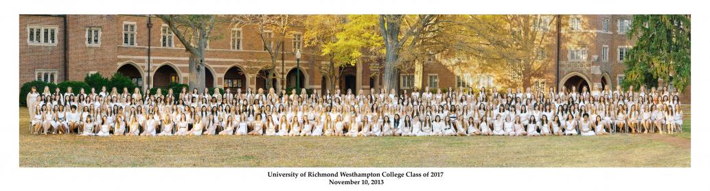 University of Richmond Westhampton College - 400 person panorama