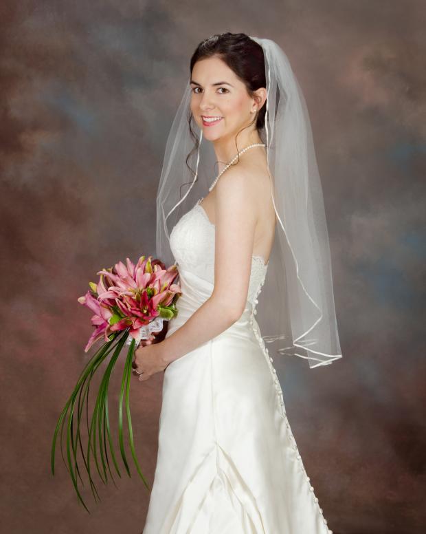 Bridal Portrait on Old Masters