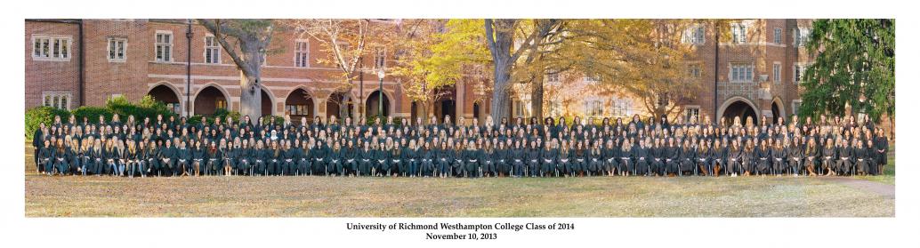 University of Richmond Westhampton College - 400 person panorama