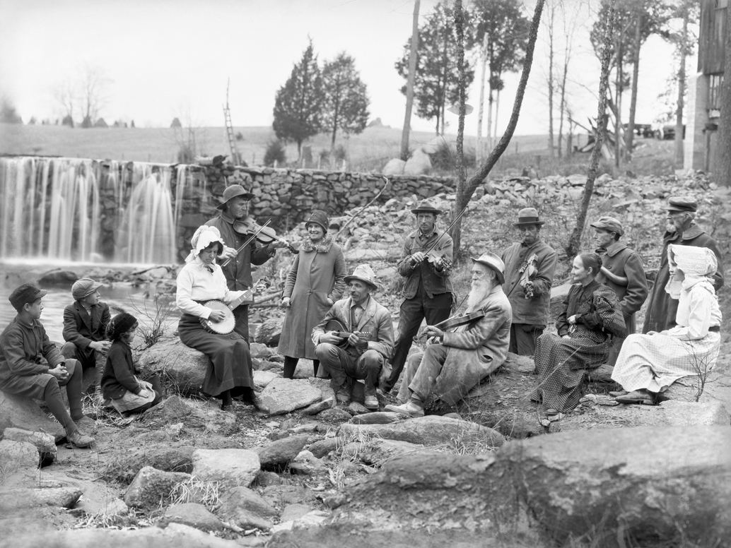 Country Musicians at Holliday Lake State Park 1930s