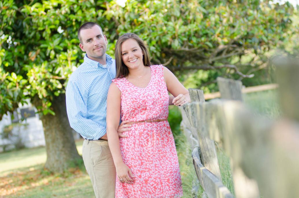 Engagement portrait in Richmond Virginia